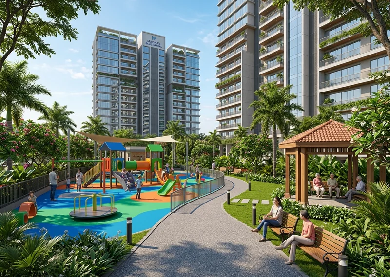 Madhav Blue Marina Kalyan floor plan